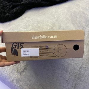 Charlotte Russe open toe heels